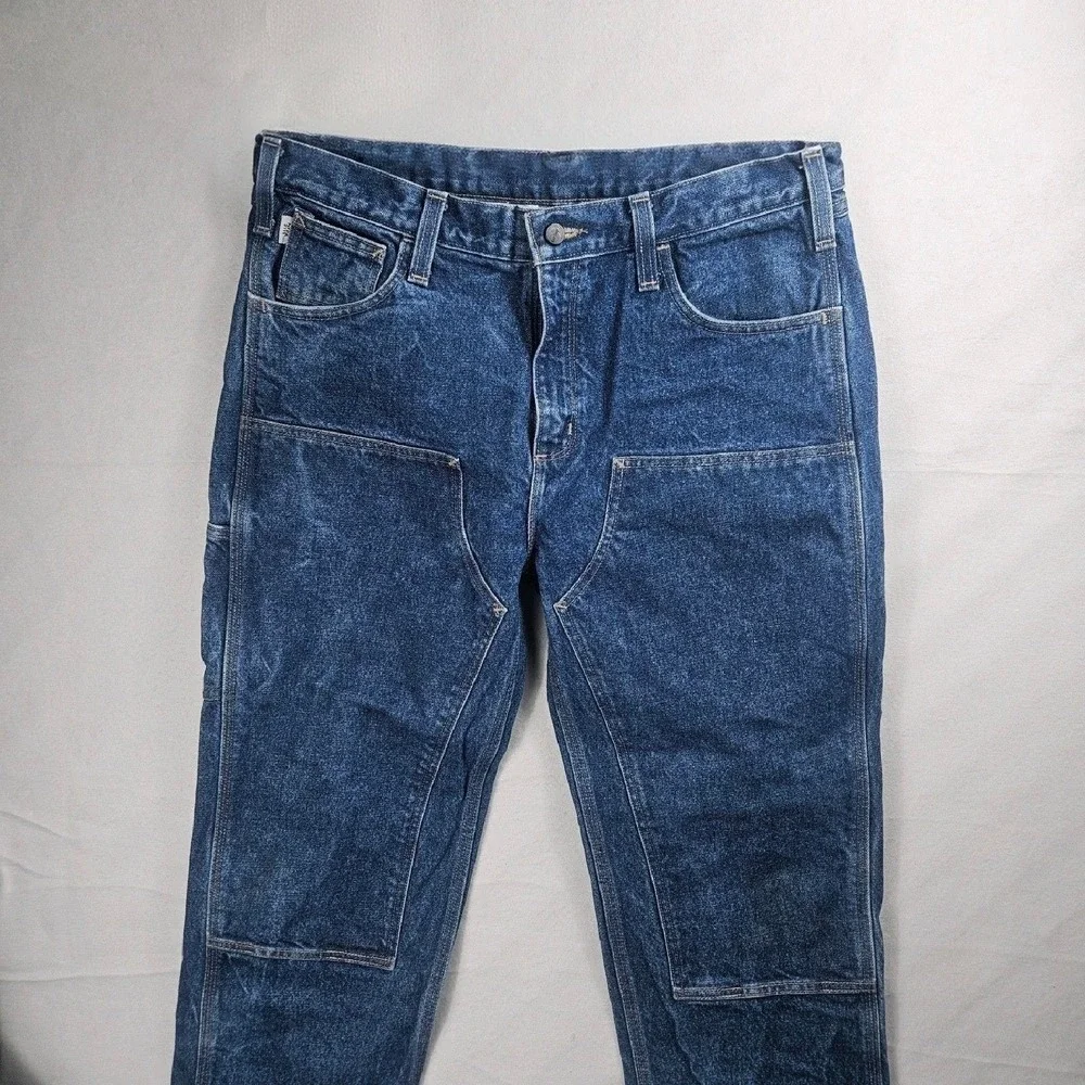 🔥 Carhartt FR Double Front Dungaree Jeans 🔥 - Picture 5 of 16
